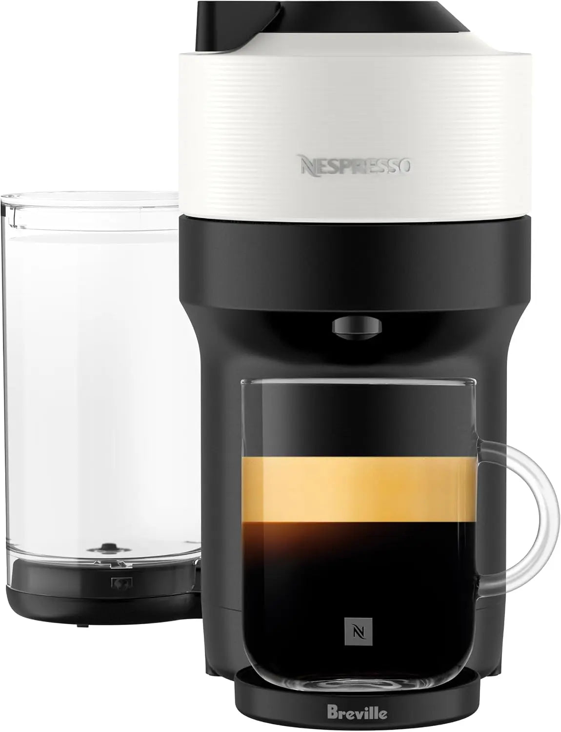 Nespresso Vertuo Pop+ Coffee & Espresso Maker by Breville - Coconut White