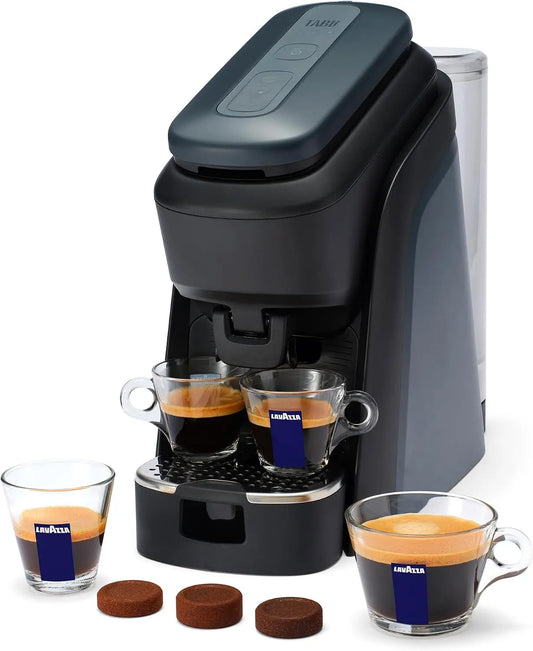 Lavazza Tabli Espresso Machine - works with 100% Coffee Tabs, Black