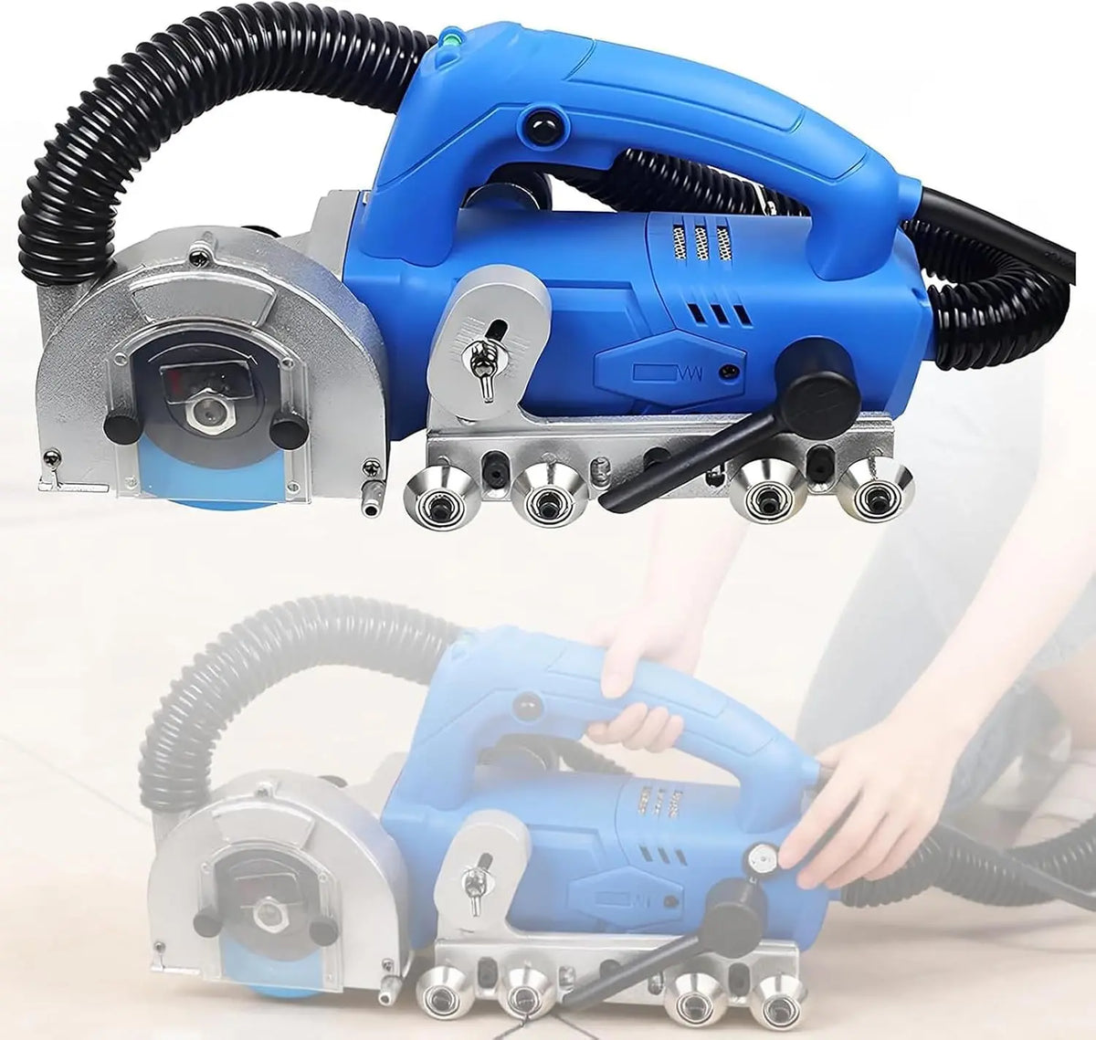 9000Rpm Electric Seam Cleaning Machine - 1200W Seam Construction Tool