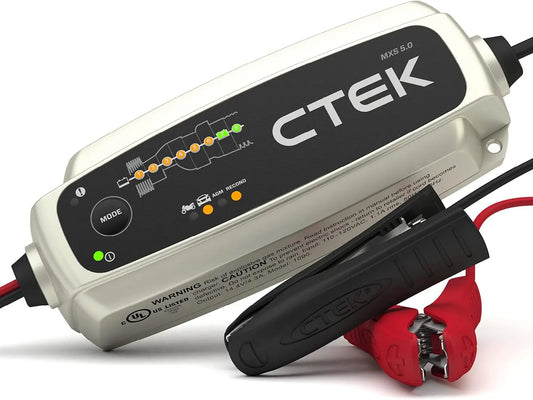 CTEK - 40-206 MXS 5.0 Fully Automatic 4.3 amp Battery Charger and Maintainer - 12V