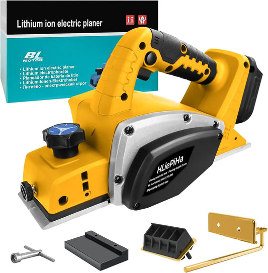 Cordless Handheld Planer for Dewalt 20v Battery - Brushless Power Planer