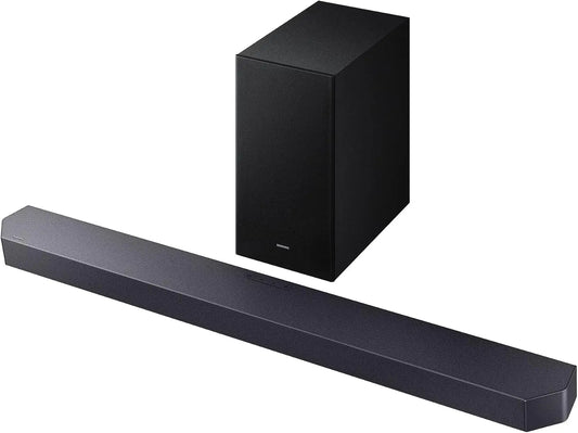 Samsung Q-Series Soundbar HW-Q600F - 3.1.2 Channel, Dolby Atmos Soundbar with Wireless Subwoofer, Q-Symphony, Adaptive Sound, SpaceFit Sound