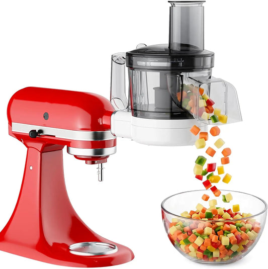 Food Processor Attachment for KitchenAid - 5-in-1 Vegetable Chopper & Dicer