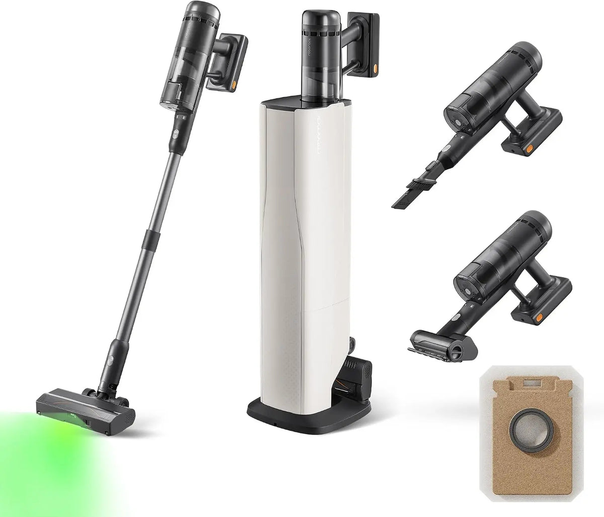 roborock H60 Hub Ultra-N Cordless Stick Vacuum with Auto-Empty Dock - 210AW