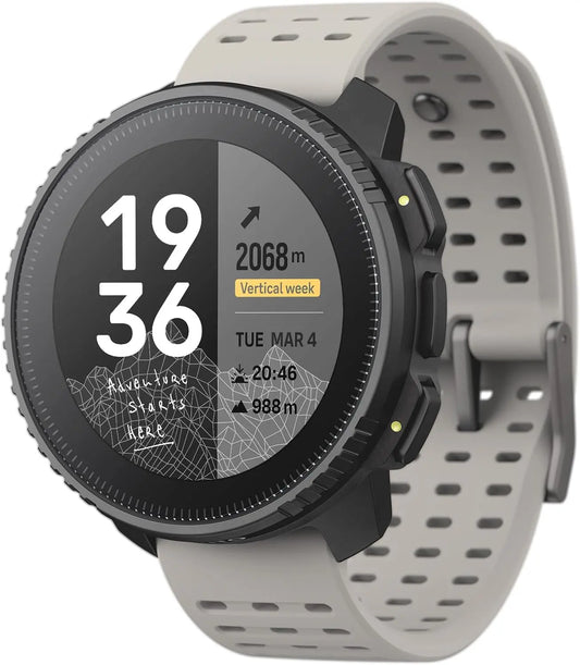 SUUNTO Vertical GPS Sports Watch - 1.4 Inch Touchscreen 95+ Sports Modes, Sand