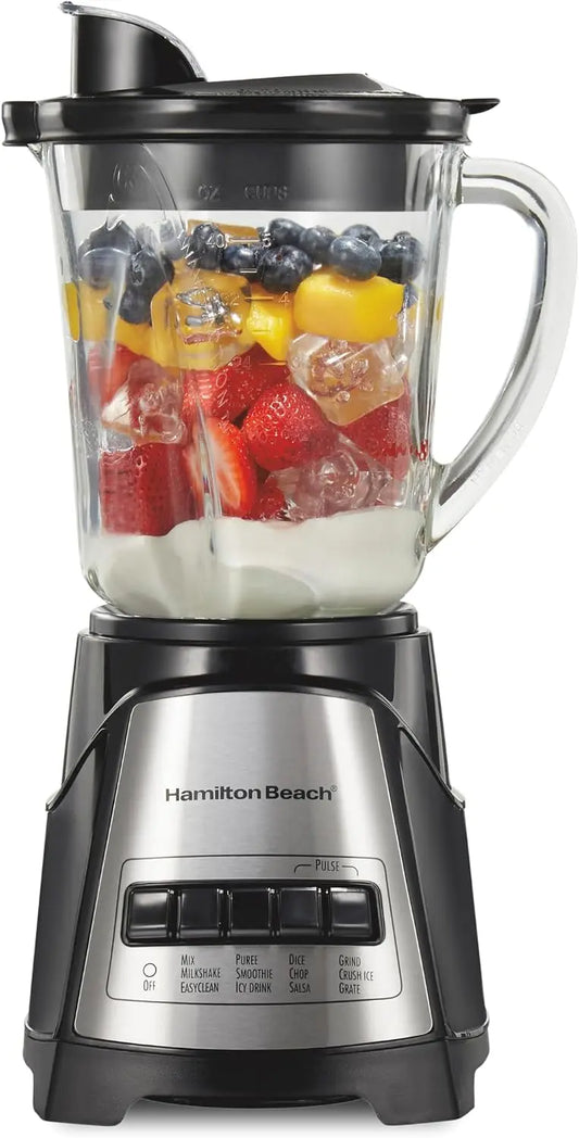 Hamilton Beach Power Elite Blender For Smoothies - With Wave Action System
