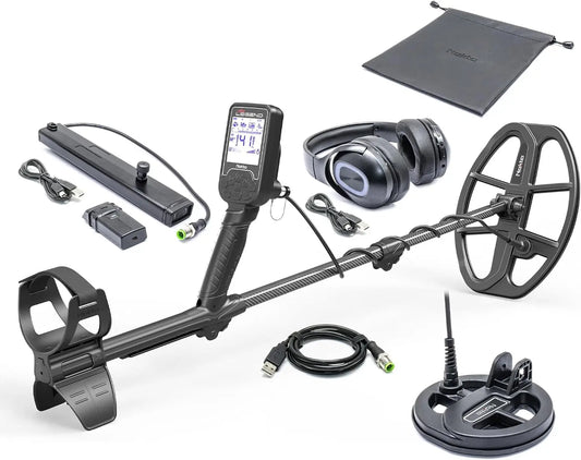 Nokta The Legend PRO Pack Metal Detector - Waterproof Detector for Adults with Wireless Headphones, Long Battery Life