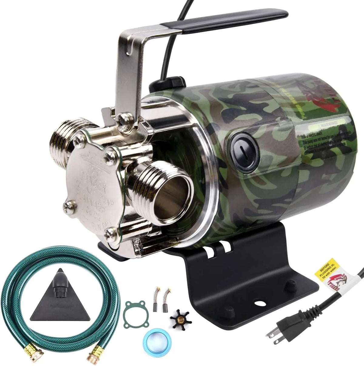 TIGEROAR Water Transfer Pump - 115V Utility Pump 330 GPH for Water Removal