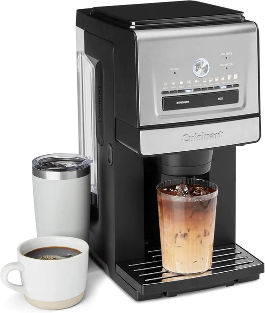 Cuisinart Coffee Maker - Grind and Brew Single Serve Coffee Maker, 6 Cup Sizes, Built-in Stainless Steel Burr Mill, Adjustable Strength, Easy Cleaning
