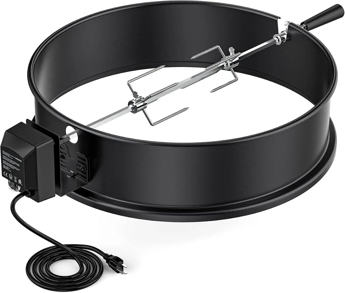 onlyfire - Rotisserie Ring Kit for Weber 22-1/2 Inch Charcoal Kettle Grills