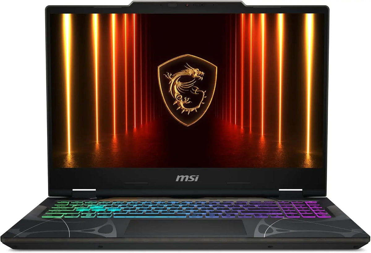 msi Cyborg 15 Thin & Light Gaming Laptop 15.6 Inch FHD 144Hz - RTX 5050, Intel Core 7-240H, 32GB DDR5, 1TB SSD, Wi-Fi 6E, Windows 11 Home