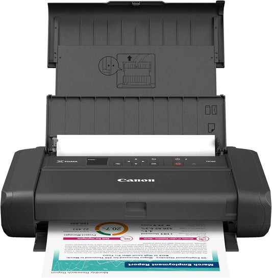 Canon - PIXMA TR160 Color Wireless Portable Printer
