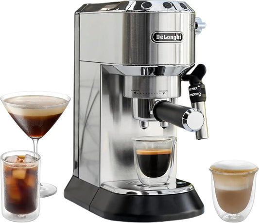 De'Longhi EC685M Dedica Deluxe Automatic Espresso Machine - 35 oz, 1, Metallic