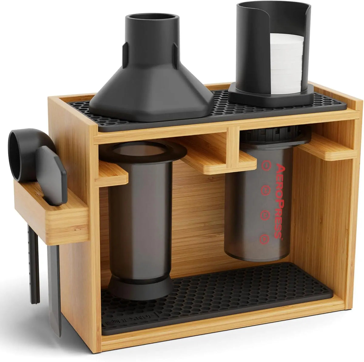 Organizer for AeroPress - Coffee Caddy Stand & Accessory Holder, Original
