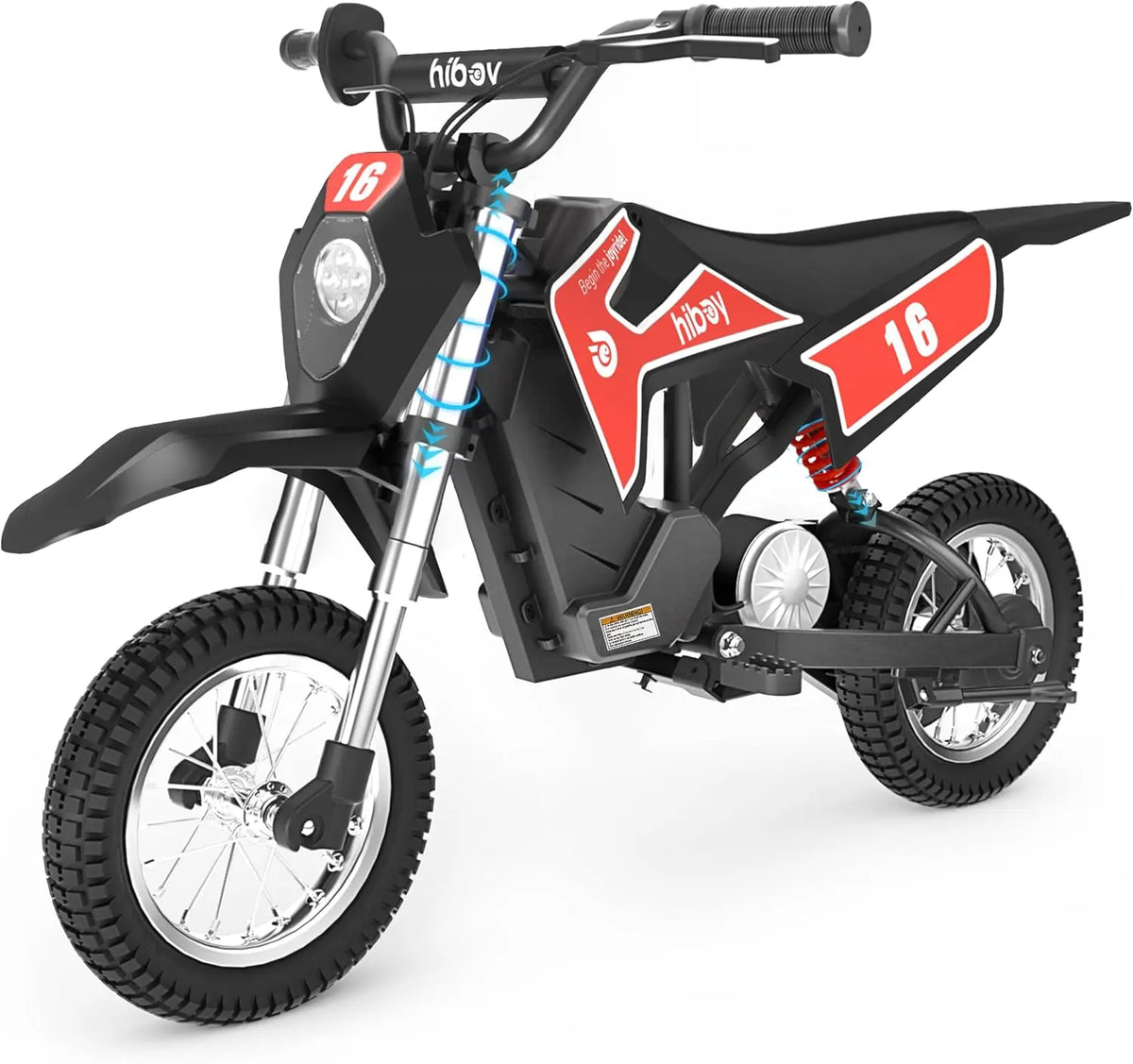 Hiboy DK1 36V Electric Dirt Bike for Kids - 300W & 15.5 MPH, Ages 3-10