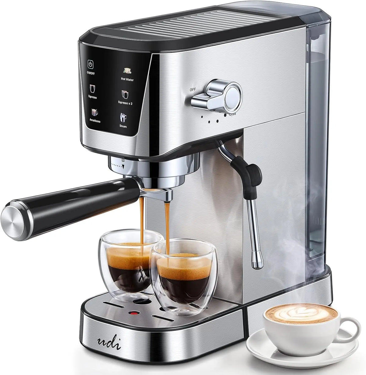 UDI Espresso Machines - 20 Bar Espresso Coffee machine