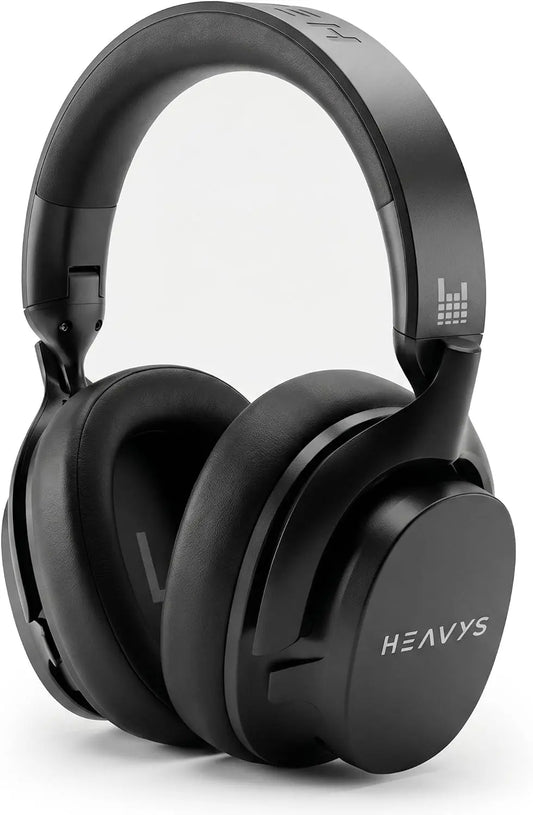HEAVYS H1H Wireless Over-Ear Headphones - Active Noise Cancelling, 50Hr