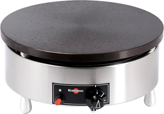 Krampouz Commercial Gas Crepe Maker - Countertop Griddle Station, CGBIP4