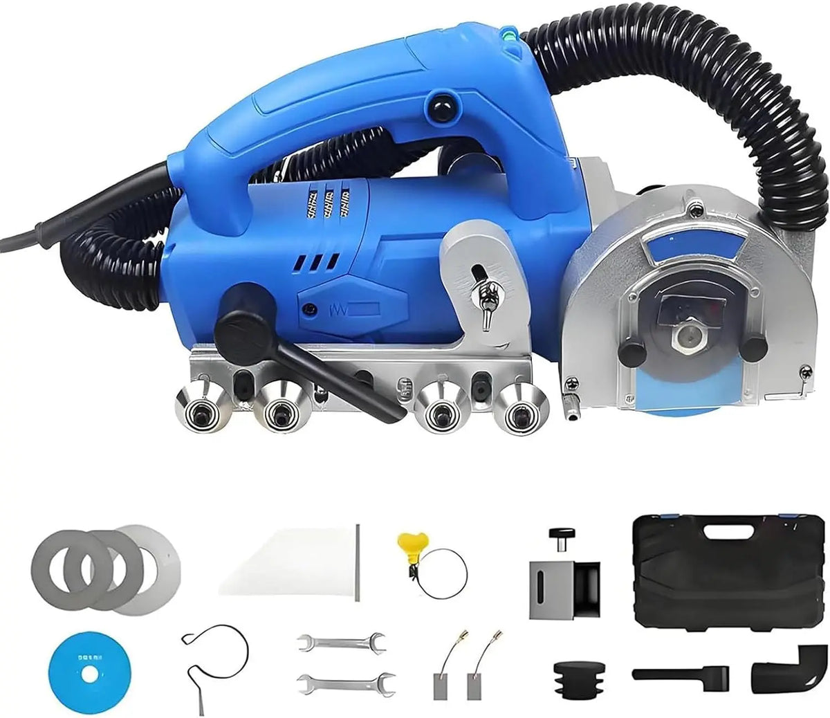 1200W Electric Grout Removal Tool - with Built-in Dust Collection.