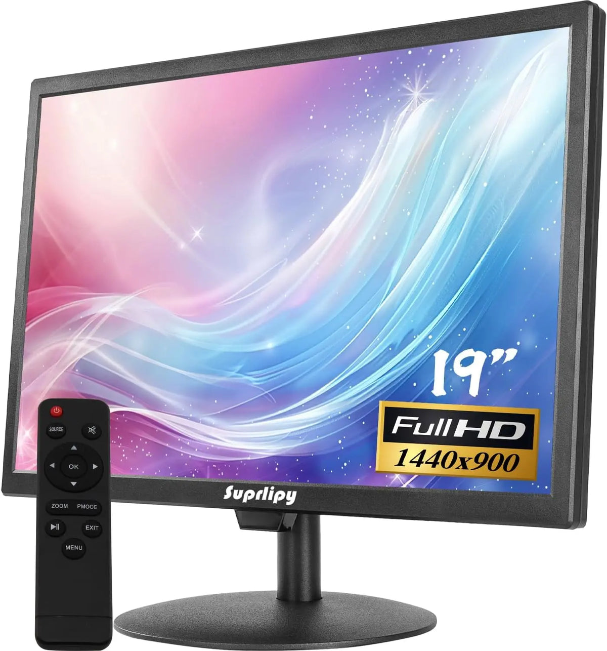 19 Inch FHD Small IPS Monitor LCD Display Screen 1440x900 60Hz 16:10