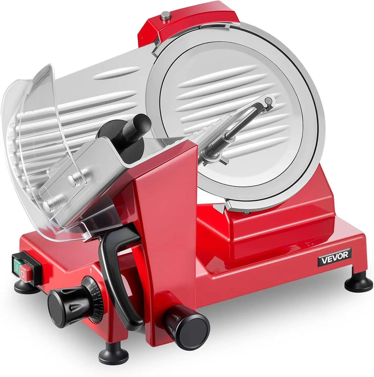 VEVOR Commercial Meat Slicer - 340W Electric Deli Food Slicer 10 Inch Blade