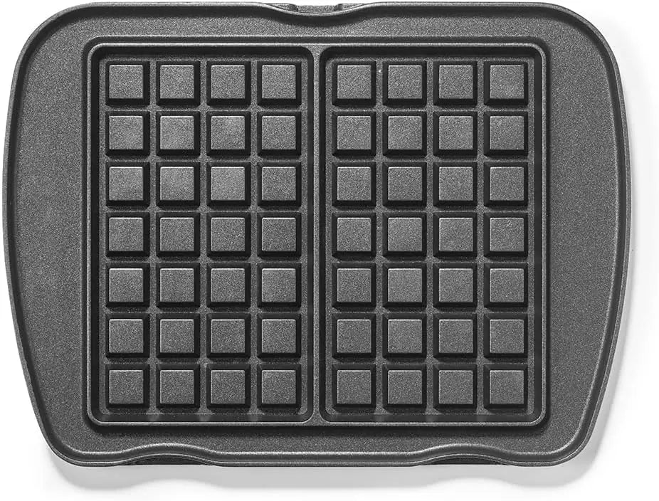 LAGRANGE Waffle Maker Set - 4x7 Cast Aluminium Plates, Nonstick Coating