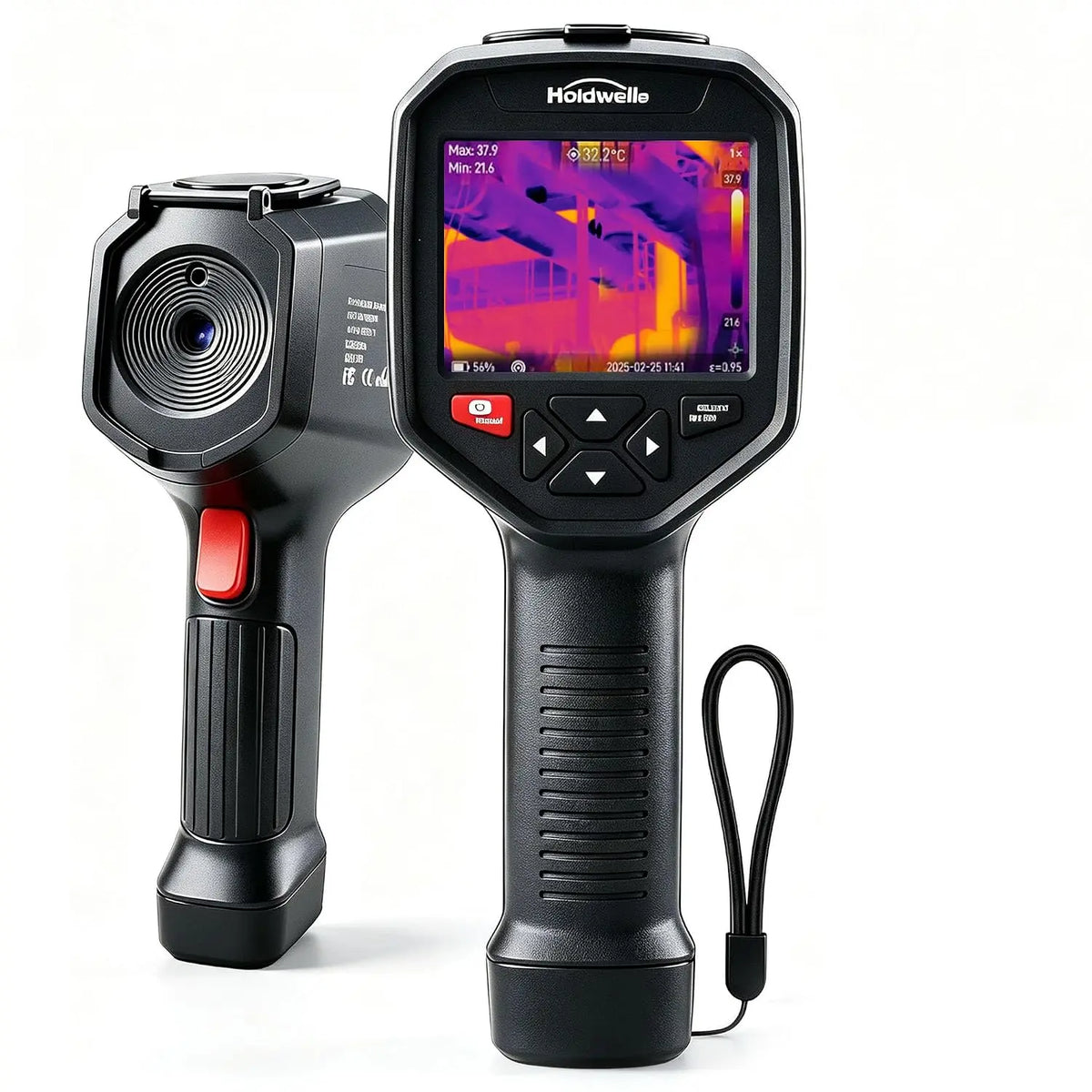 Thermal Imaging Camera - 256×192 IR Resolution with 2MP Visual Camer