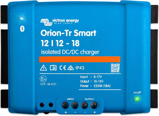 Victron Energy Orion-Tr Smart DC-DC Charger 12/12V - 18A 220W Isolated