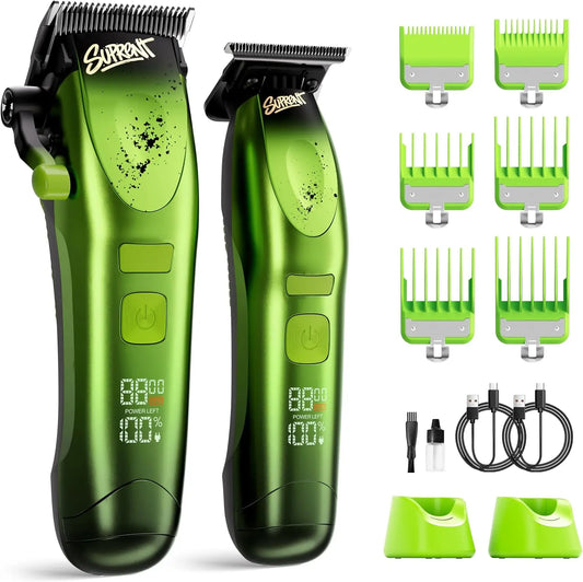 SUPRENT Brushless Motor Barber Clippers 9000RPM - With 3 Adjustable Speeds