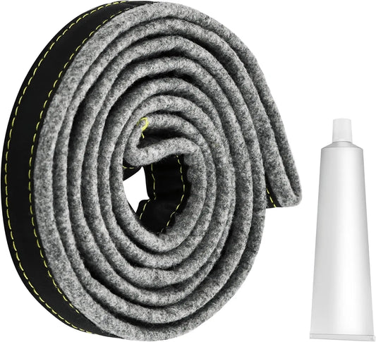 【】DC97-07618A Dryer Drum Felt Seal Replacement kit for Samsung Dryer Felt Seal DV45H7000EW/A2 DV42H5000EW/A3 DV42H5200EW/A3 DV48H7400EW/A2