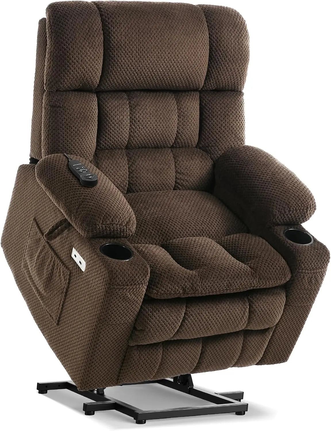 Tami Tami Dual Motor Power Lift Chair Recliner for Elderly with Massage and Heat - Infinite Position Electric Lift Recliner with Adjustable Headrest
