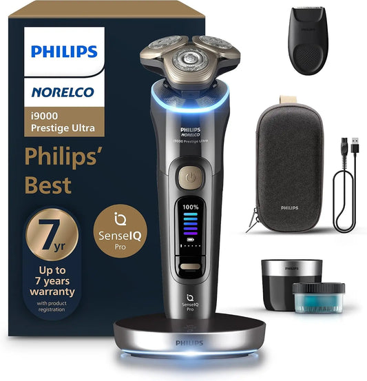 Philips Norelco i9000 Prestige Ultra Electric Shaver - Dark Slate