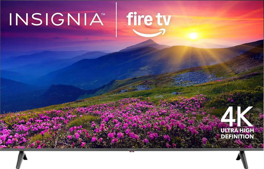 Insignia 65 Inch Class F50 Series LED 4K UHD Smart Fire TV - Voice Remote with Alexa, Stream Live TV Without Cable