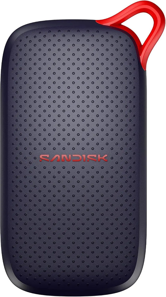 Sandisk 1TB Portable SSD - Up to 1000MB/s Read Speeds, Black, New Model