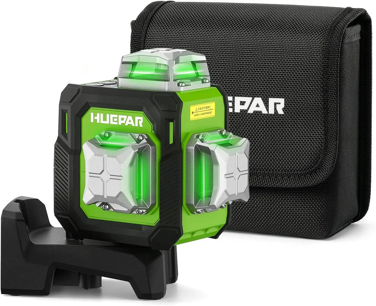 Huepar - 3D Laser Level 360° Self Leveling ST03CG