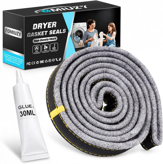 Dryer Drum Felt Gasket Seal Repair Replacement Kit DC97-07618A Fit for Samsung DV42H5200EP/A3 DV50K8600EV/A3 DV52J8700GP/A2 DV50K7500EV/A3