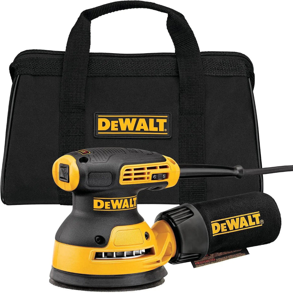 DEWALT Random Orbit Sander - Variable Speed, 5-Inch, DWE6423, Power Source Corded Electric