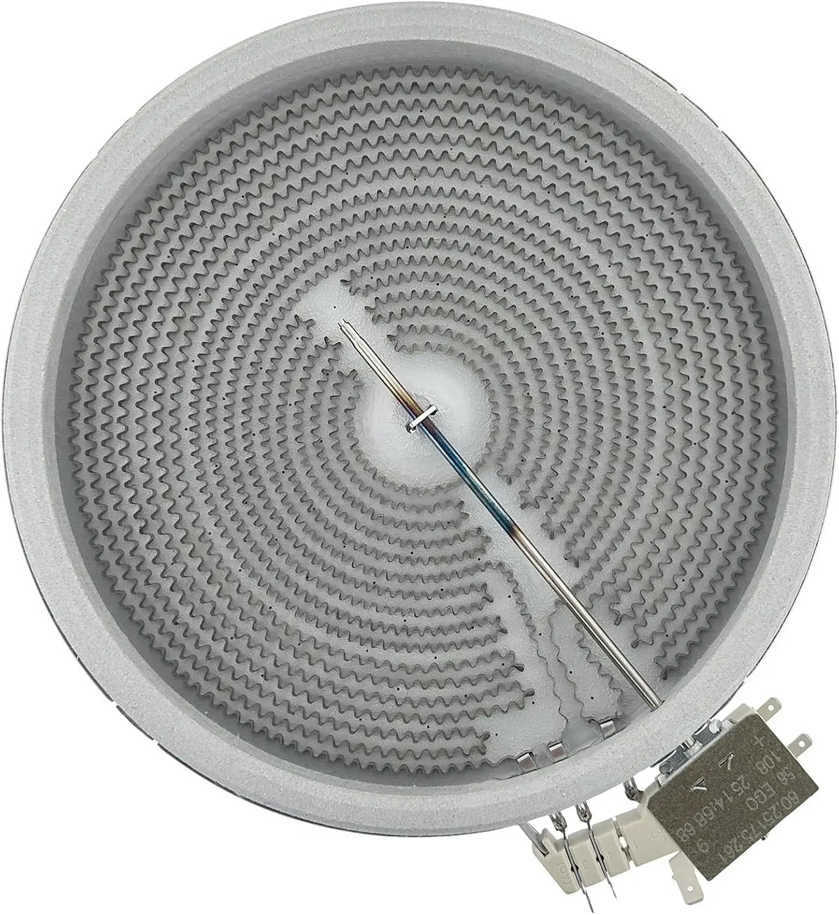 Range Cooktop 9/6 Inch Dual Radiant Surface Element Burner 3300/1400W OEM Replacement Parts - Compatible with Samsung DG47-00067A, LG MEE62385204