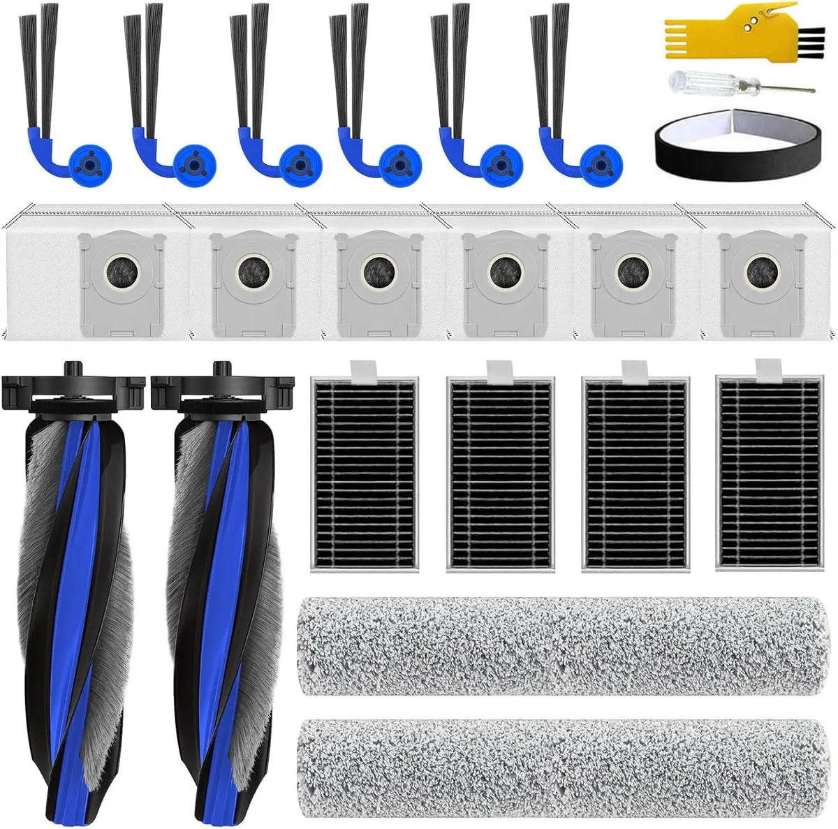 23 - Packs Replacement Parts for ECOVACS DEEBOT T90/T90 PRO Omni/X12 PRO Omni