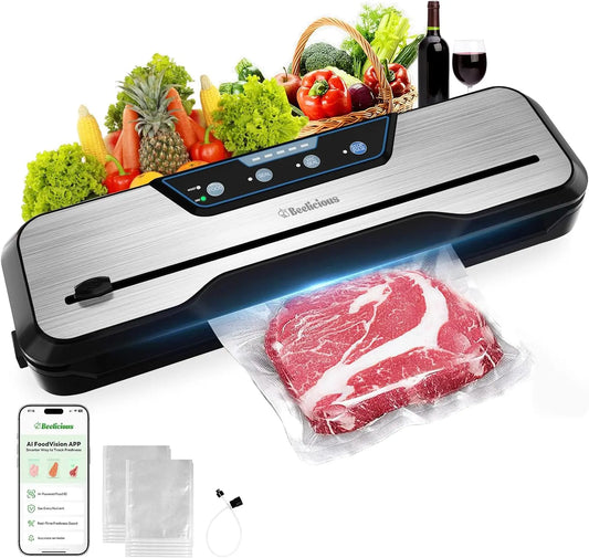 8-In-1 Automatic Vacuum Sealer Machine for Food - With Moist & Dry Mode