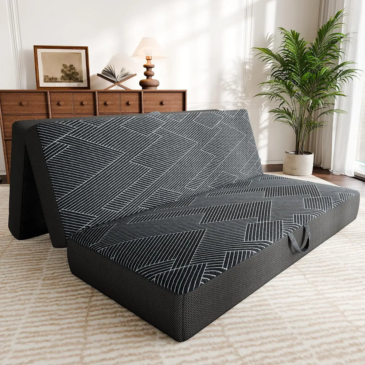 Vamcheer Folding Mattress Queen Size Foldable Mattress 6 Inch 78x58x6 Inch