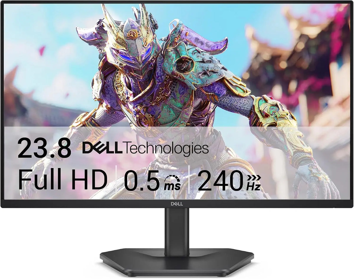 Dell 24 240Hz Gaming Monitor - SE2426HG, 23.8-inch FHD, 1920x1080, 240Hz Display, in-Plane Switching, IPS, Technology, AMD FreeSync, TÜV 3-Star, Tilt