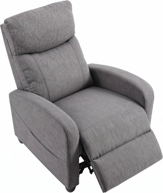 OLIXIS Recliner Chair - Reclining Sofa Chair with 3 Adjustable Angles