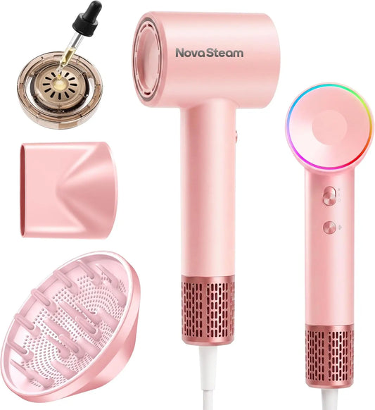 Hair Dryer - High Speed Ionic Blow Dryer with Diffuser, Sakura
