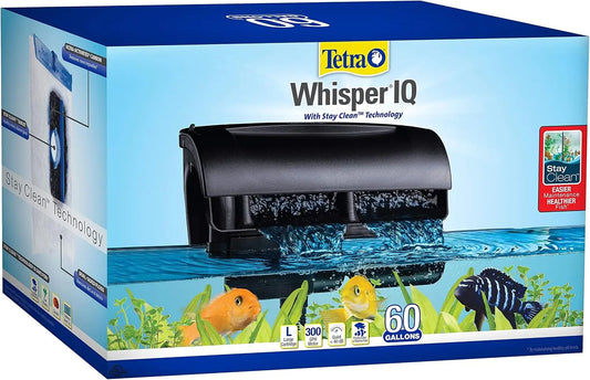 Tetra Whisper IQ - 300 GPH Power Filter For Aquariums